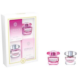 Versace Mini Bright Crystal and Bright Crystal Absolu Set